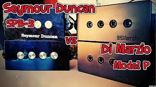Video thumbnail for Di Marzio Model P vs Seymour Duncan SPB-3 by Oliver Tobyn