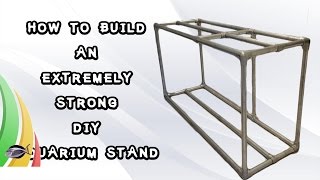 How To Build An Extremely Strong DIY Aquarium Stand | 420 Gallon Reef aka The Wife Build