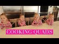 QUADRUPLETS COOKING UP A STORM