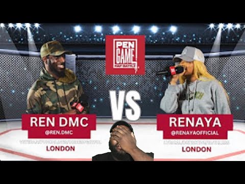 CHICAGO DUDES REACTION TO REN DMC Vs RENAYA | PenGame Rap Battle 2023