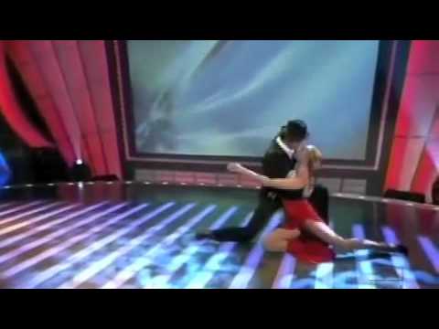 Esteban Conde dancing Argentine Tango in Sabado Gigante