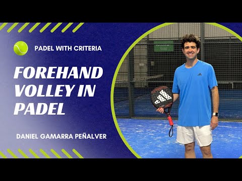 FOREHAND VOLLEY IN PADEL! 🎾📖