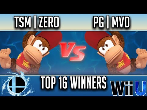 Smash'N'Splash 3 TOP 16 WINNERS - TSM | ZeRo (Diddy Kong) vs PG | MVD (Diddy Kong)