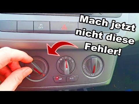 Warum die Meisten ihre Heizung im Auto falsch nutzen!