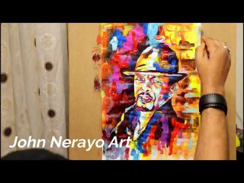Tesfalem Arefaine - Korchach  New Eritrean   Live Painting 2018