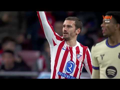 Atlético de Madrid 4 VS. 0 FC Barcelona Copa Del Rey Semifinals First Leg (Goals) 🔴🔵🏆⚽