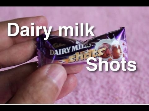 Dairy milk shots chocolate