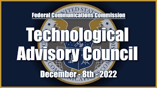 Technological Advisory Council - December 2022