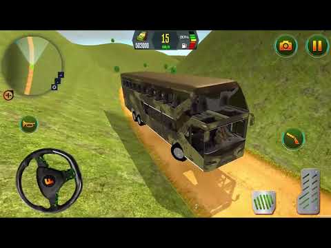 US Army Bus Driving - Military Transporter Squad HD Trailer by 3Bees Studio