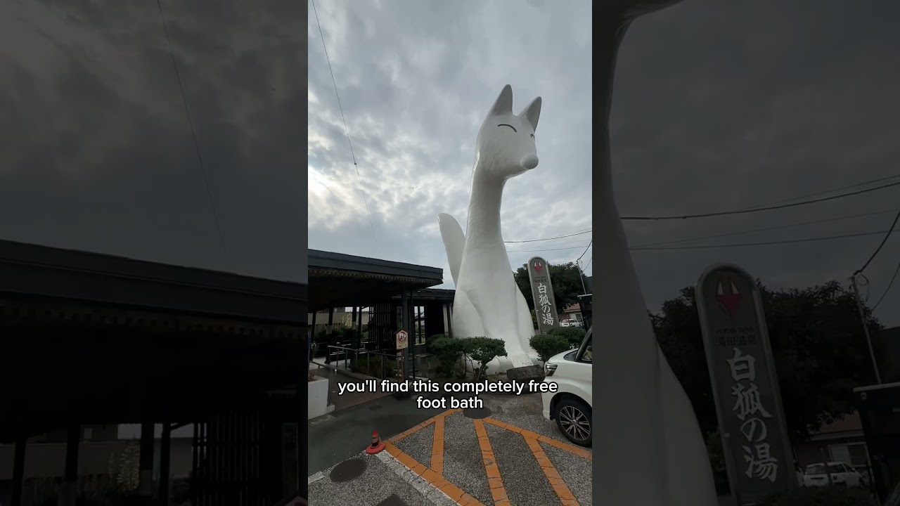 Best Foot Bath in Japan😳