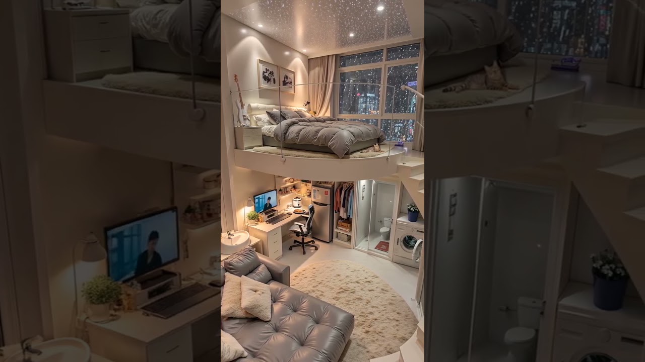 🏙️ A Dreamy Loft Apartment with Breathtaking City Views & Cozy Vibes ✨