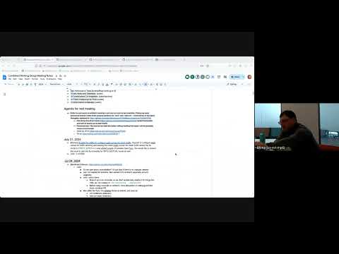 Istio WG Meeting 2024/07/31