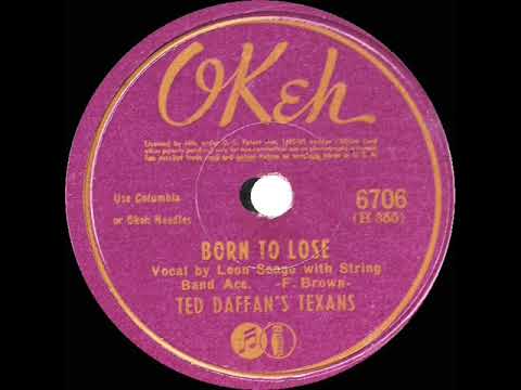 Born To Lose cover