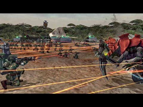 Imperial Guard vs Tyranids Warhammer 40K DoW: Soulstorm Unification Mod, Cinematic