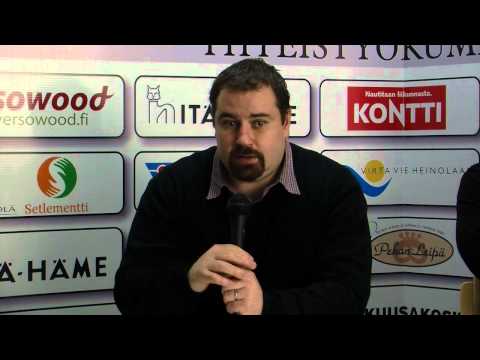 Peliitat - Jukurit 19.10.2011: Lehdistötilaisuus