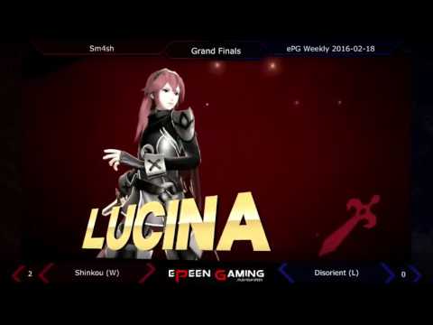 Smash @ TTH - Shinkou (Lucina/Corrin) Vs. Disorient (ZSS/Corrin) (Grand Finals) - Sm4sh