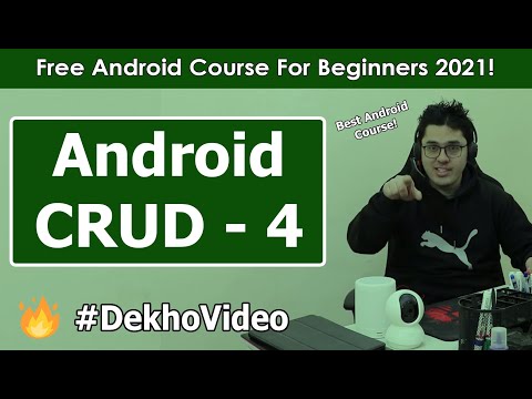 SQLite Android CRUD Updating Records | Android Tutorials in Hindi 28