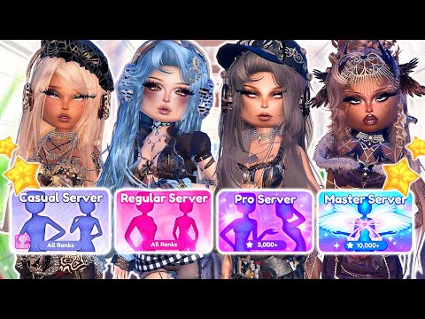 WINNING in *EVERY* Type of Server - Dress to Impress Challenge