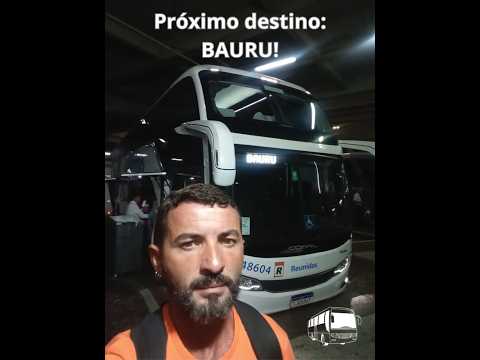 Próximo destino: BAURU! 🚌