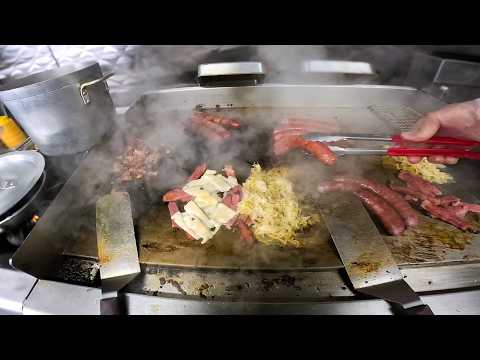 Working The Kitchen Line In A Food Truck
