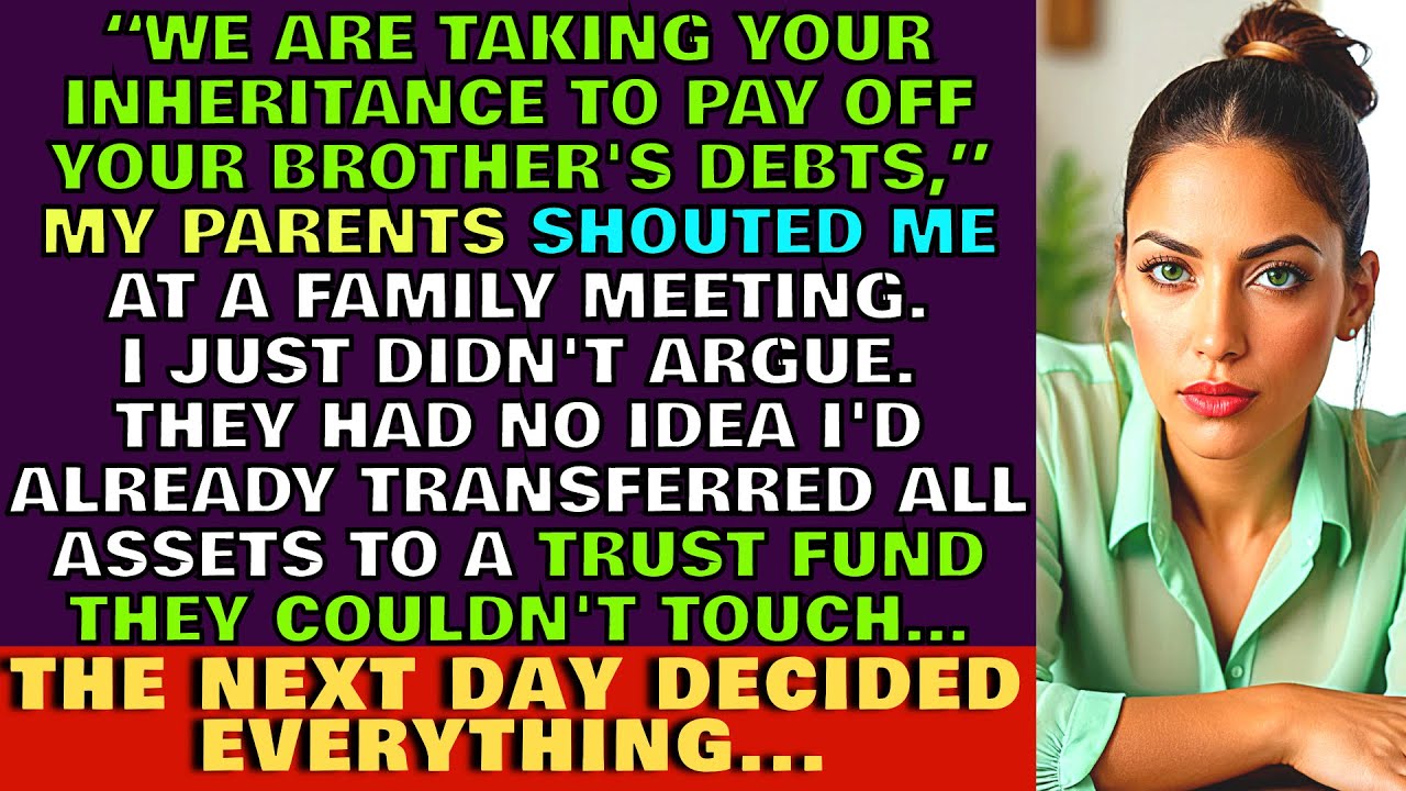 My Parents Casually Mentioned At A Family Meeting Would Use My Inheritance To...