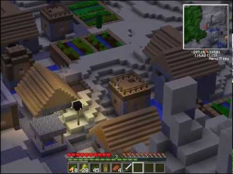 Minecraft multiplayer Nargbox E01 S01: vesnice,fail,kousek plotu :D