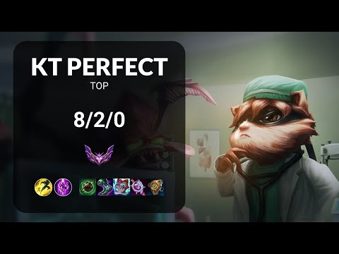 KT PerfecT Kennen vs Vladimir TOP - KR MASTER Patch 14.19