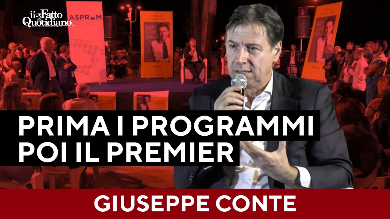 Conte al Pd: "Non accetteremo un candidato premier deciso a priori dal partito più forte"