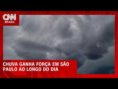Defesa civil emite alerta para chuva forte em São Paulo | CNN NOVO DIA