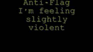Anti-Flag - i&#39;m feeling slightly violent
