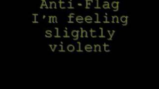 Anti-Flag - i'm feeling slightly violent