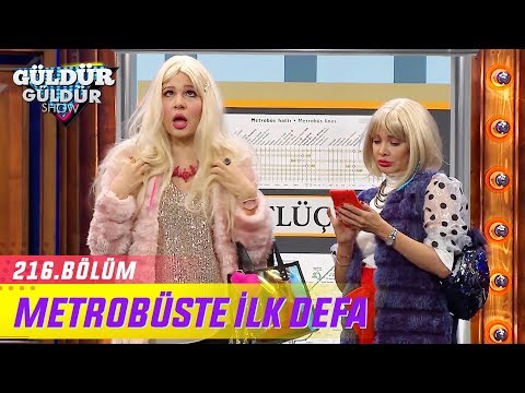 Güldür Güldür Show 216.Bölüm - Metrobüste İlk Defa
