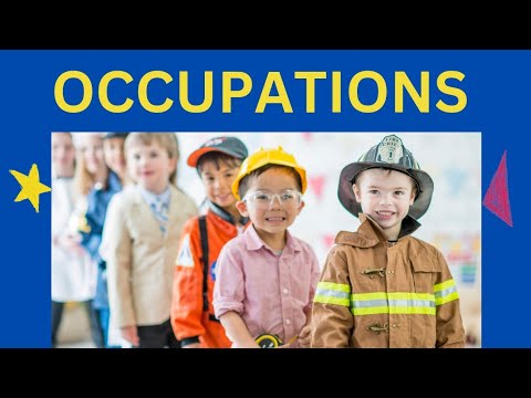 JOBS AND OCCUPATION Names for Kids | All Profession Names #kidscamp #learningvideos #preschool