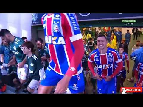 PALMEIRAS 3 X 0 BAHIA,  MELHORES MOMENTOS PRIMEIRO TEMPO