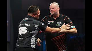 Gerwyn Price on SILENCING Barney: “I wanted to get the win over Raymond so he could zip it”