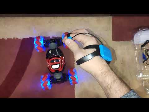 Управление жестами руки машинкой трансформер RC Stunt Car