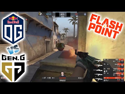OG ON FIRE!!! OG vs Gen G * Mirage - Flashpoint 2 Group C Consolidation Final