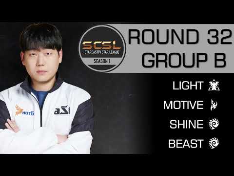 [ENG] SCSL S1 Ro.32 Group B (Light, Shine, Beast and Motive) - StarCastTV English