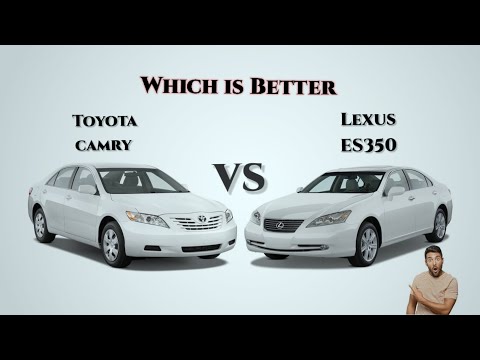 2010 Toyota Camry vs 2010 Lexus ES350
