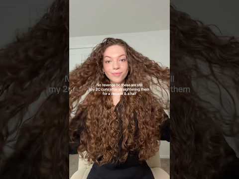 My 2C curls after a decade & a half of straightening them every single week #curls #natural #hair