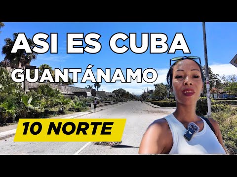 Así está Cuba hoy. Calle 10 Norte GUANTÁNAMO calle por calle.