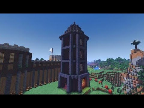 The Curse Borns - Witch's tower | Minecraft | Speed Build