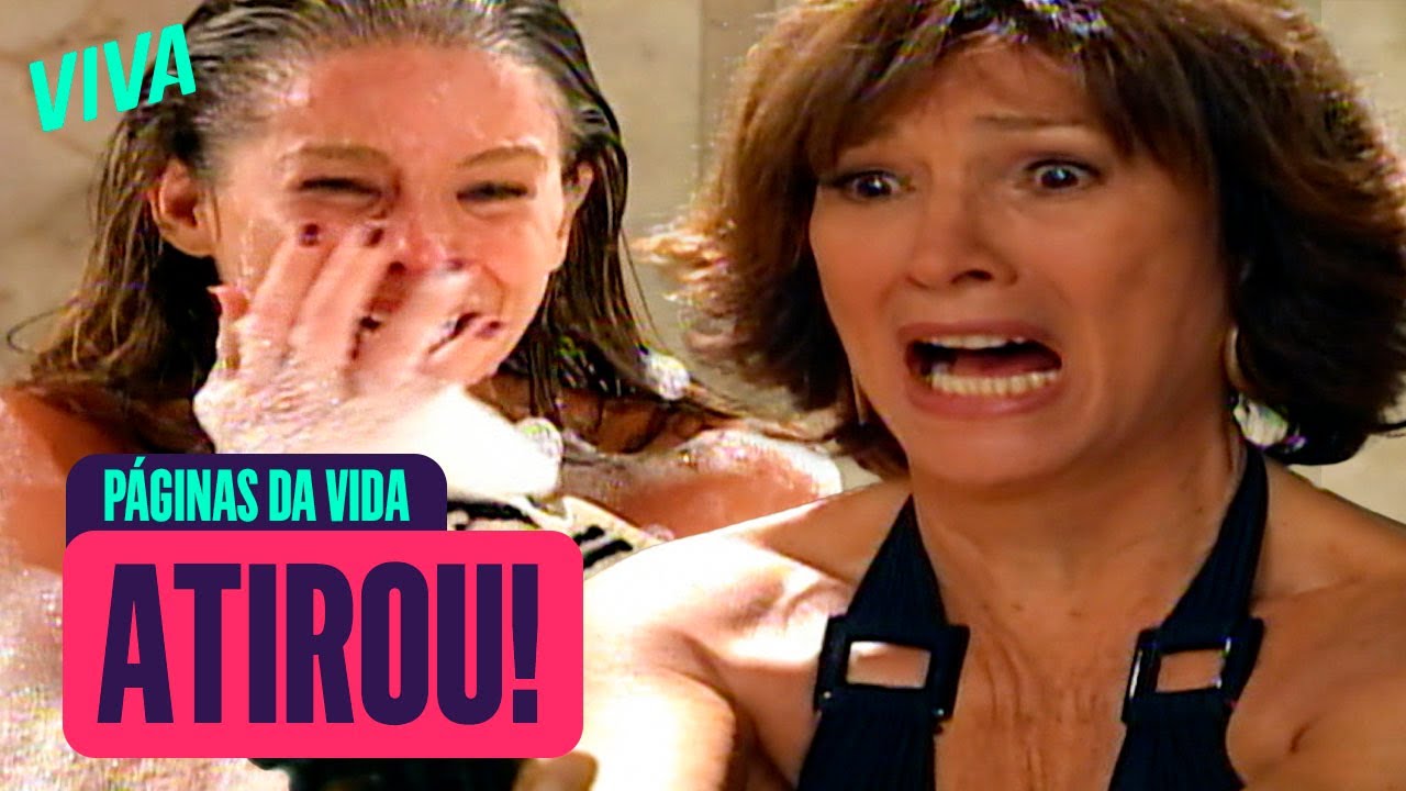 CARMEM ATIRA EM SANDRA E GREG! 😱 | PÁGINAS DA VIDA | MELHOR DO DIA