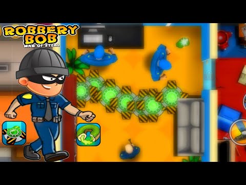 Robbery Bob DownTown : Use Bald Guard Costume - Use Tool Part 233