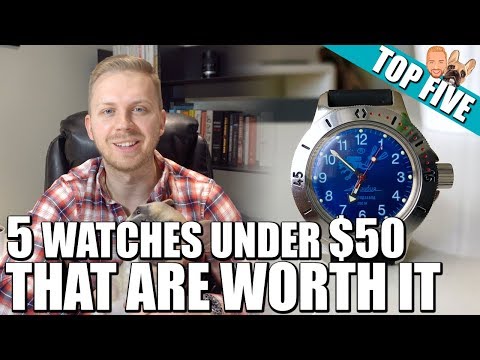 Top 5 Watches Under $50 That Are Worth It Video