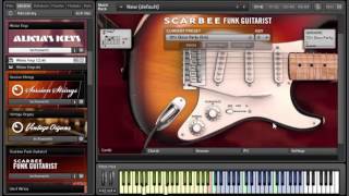 Video thumbnail for Scarbee Funk Guitarist Kontakt | the best Electric Guitar Chords by Musician - Mina Raky