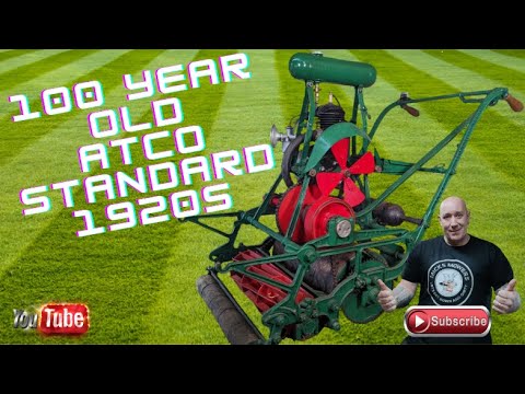 ATCO STANDARD 1920s Vintage Lawn Mower 100 year old mower #vintage