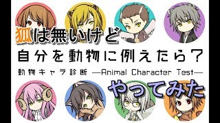 【実況】動物キャラ診断やったら食物連鎖が起きた。【Testii】