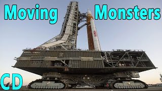 How Do You Move a Skyscraper Sized Rocket?