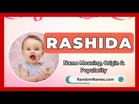 Rashida - Baby Girl Name Meaning, Origin & Popularity - RandomNames.com